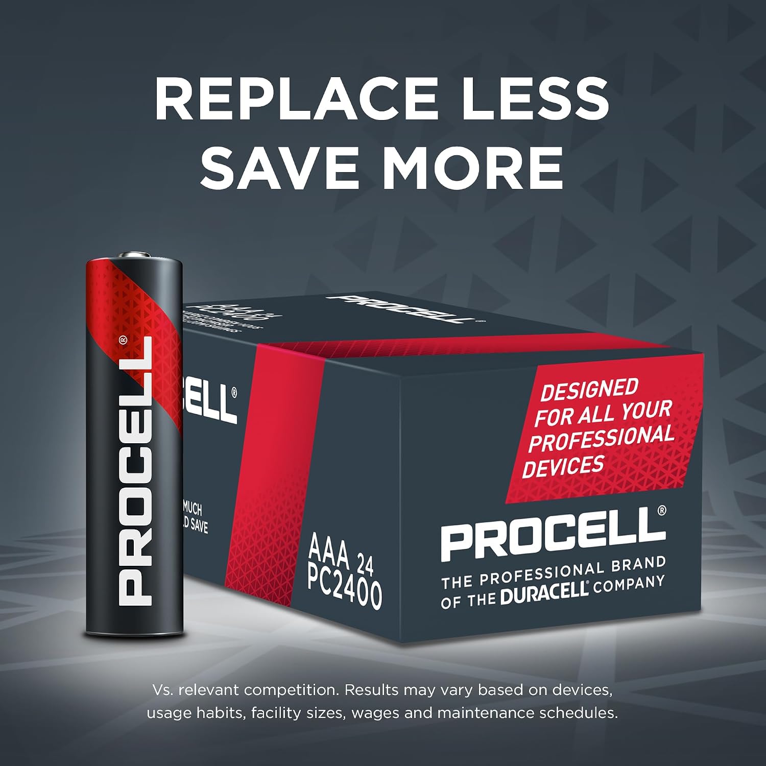 PROCELL AAA Alkaline Batteries, 1.5V Professional Batteries, 144-Count Bulk - Image 7